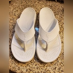 NUUSOL Unisex Flip Flop White Women size 10
